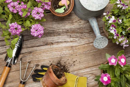 Patio, turf, and fencing improvements for New Addington landscaping