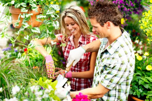 Professional gardeners in New Addington completing a safe garden service