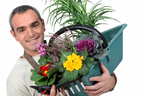 New Addington gardeners shaping a healthy and well-kept garden landscape