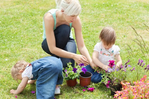 Emergency response and safety procedures for garden work